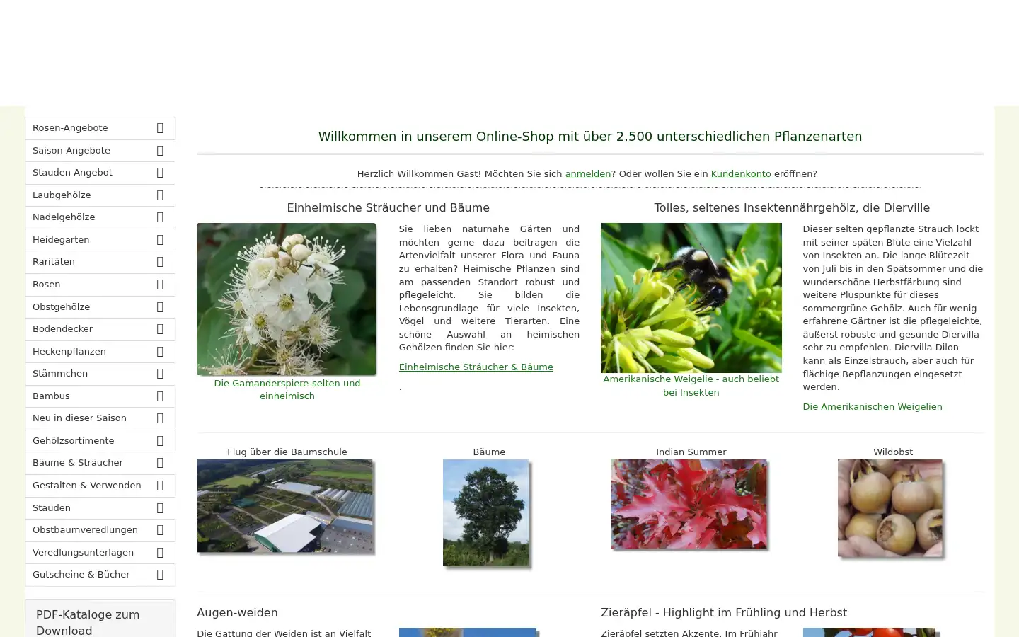 Screenshot of eggert-baumschulen.de