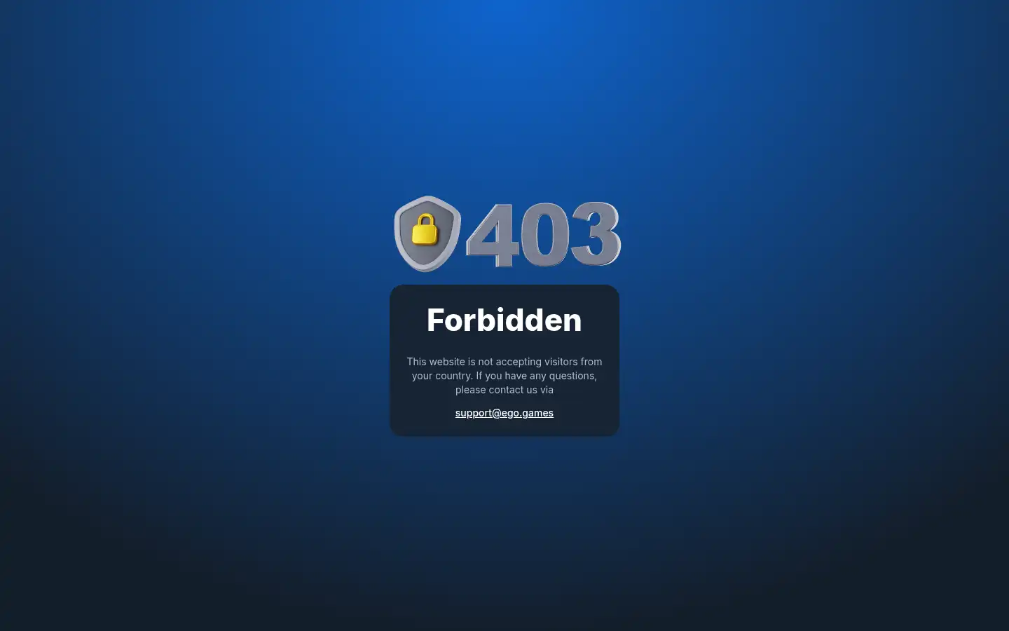 Screenshot of ego.game