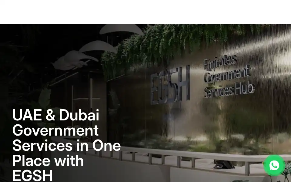 Screenshot of egsh.ae