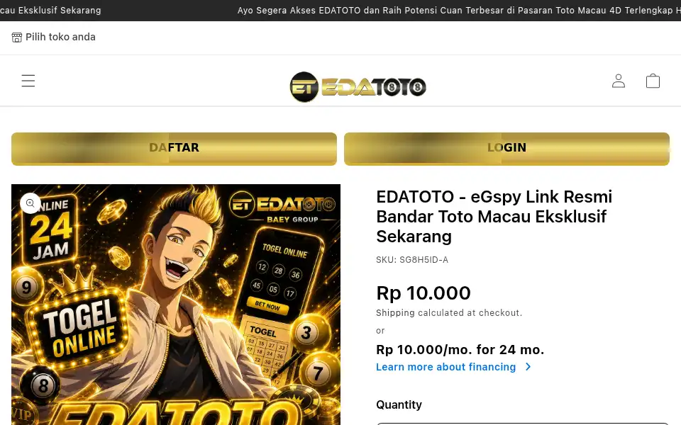 Screenshot of egspy.com
