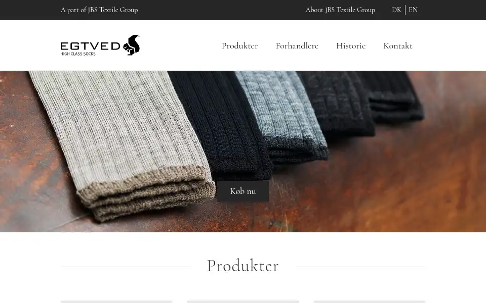 Screenshot of egtved.as