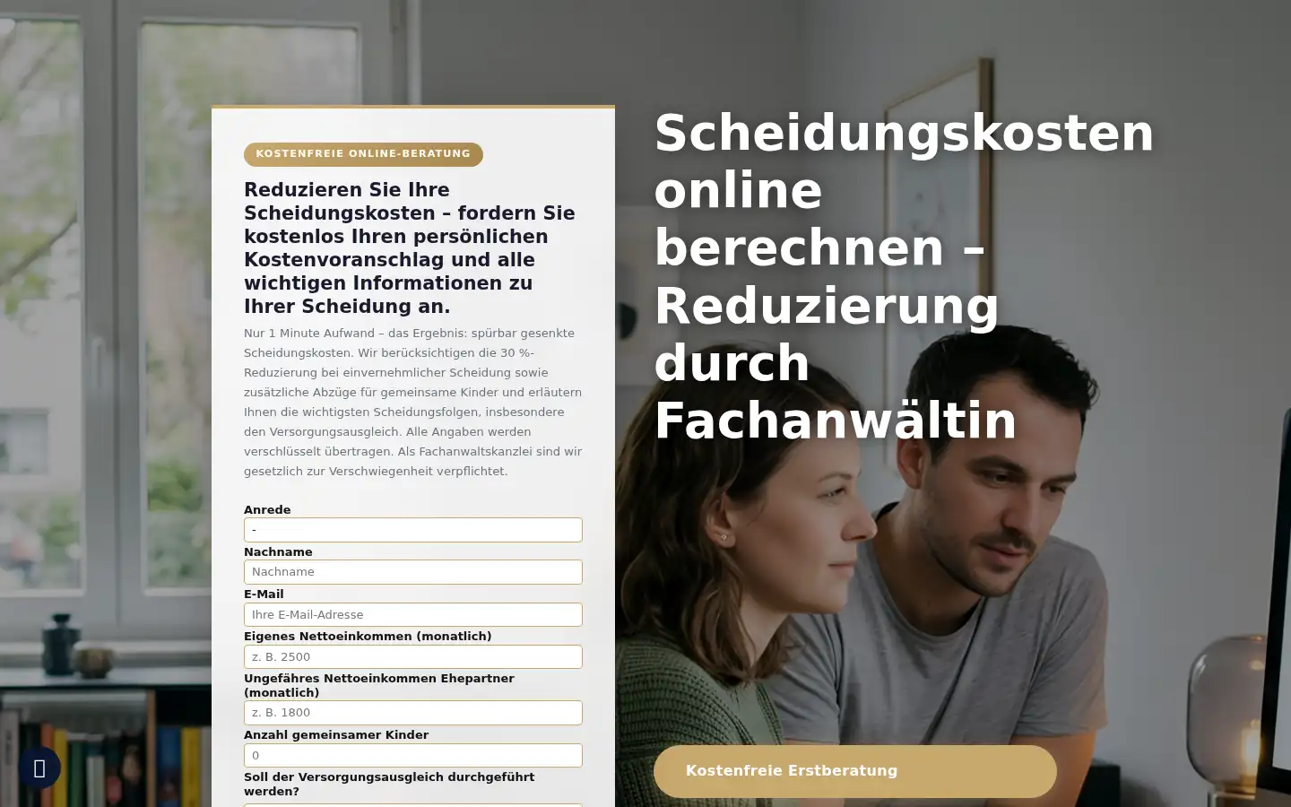 Screenshot of ehe-scheidung-online.com