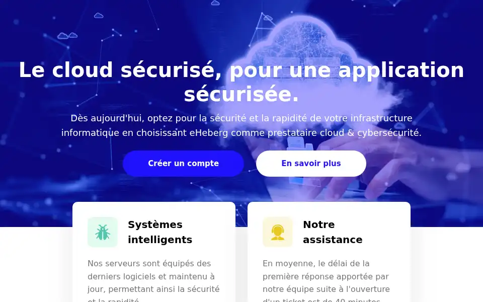 Screenshot of eheberg.com