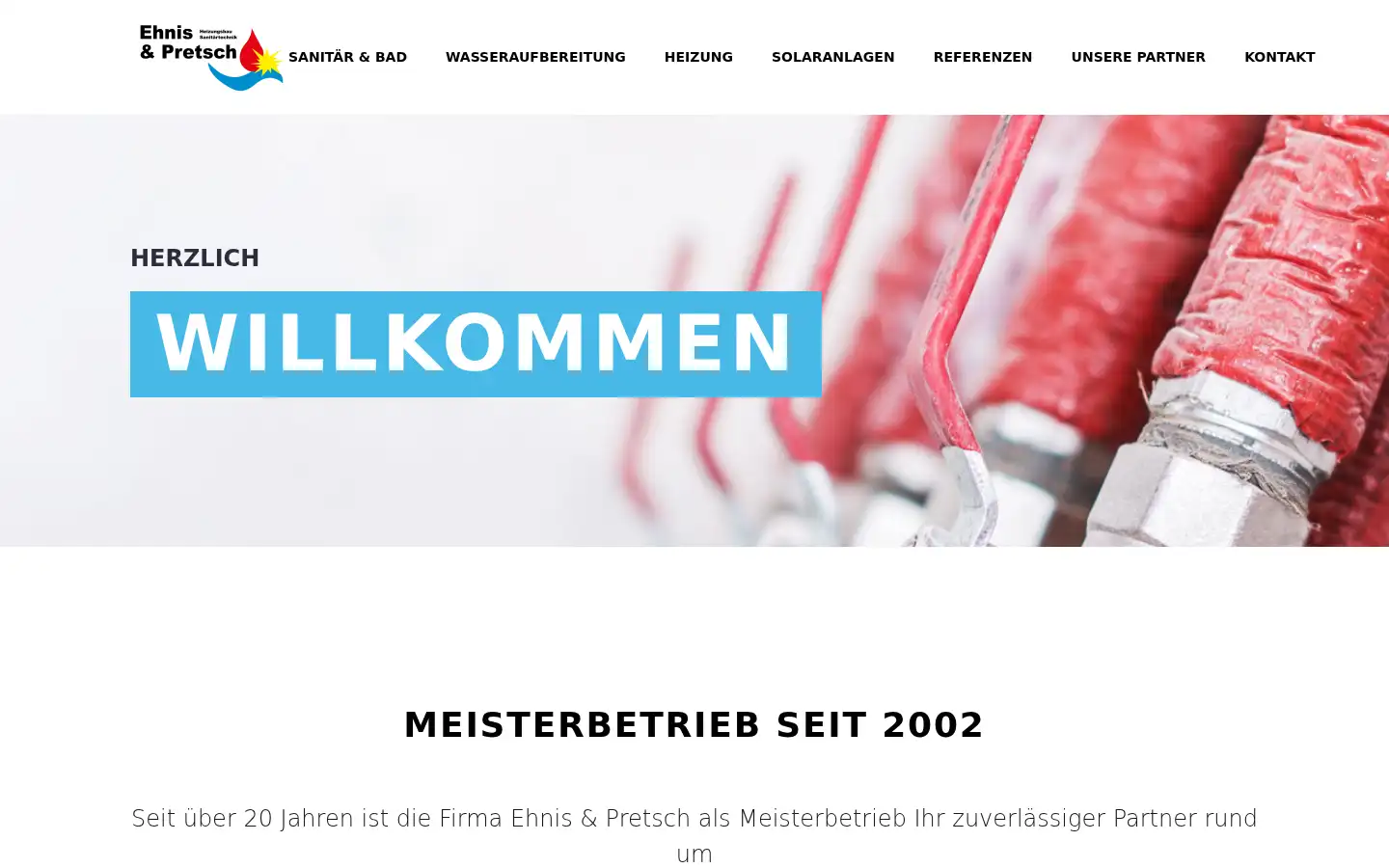 Screenshot of ehnis-pretsch.de