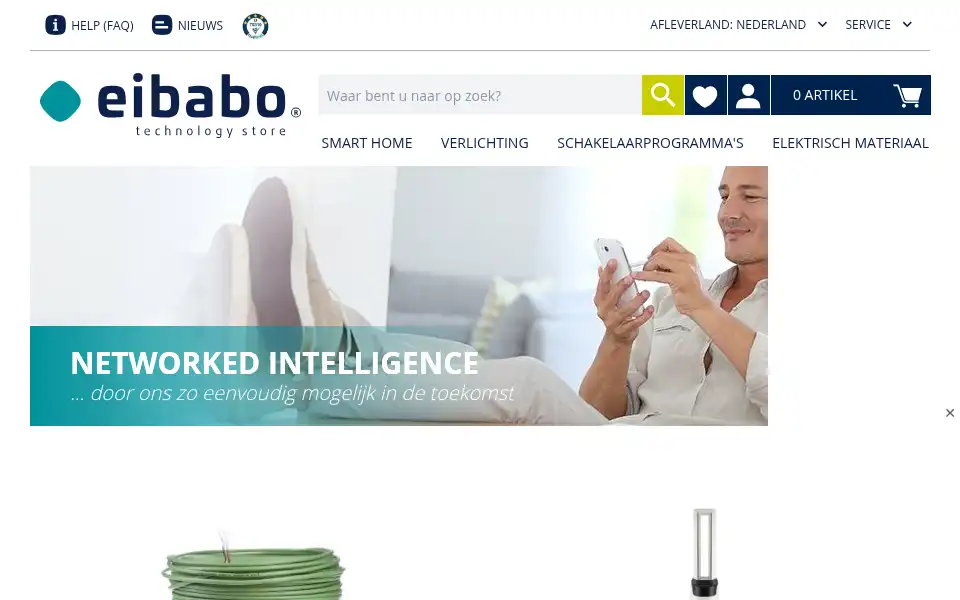 Screenshot of eibabo.nl