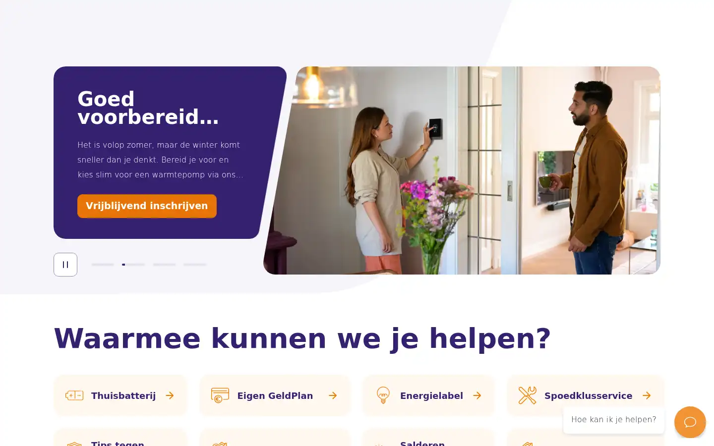 Screenshot of eigenhuis.nl