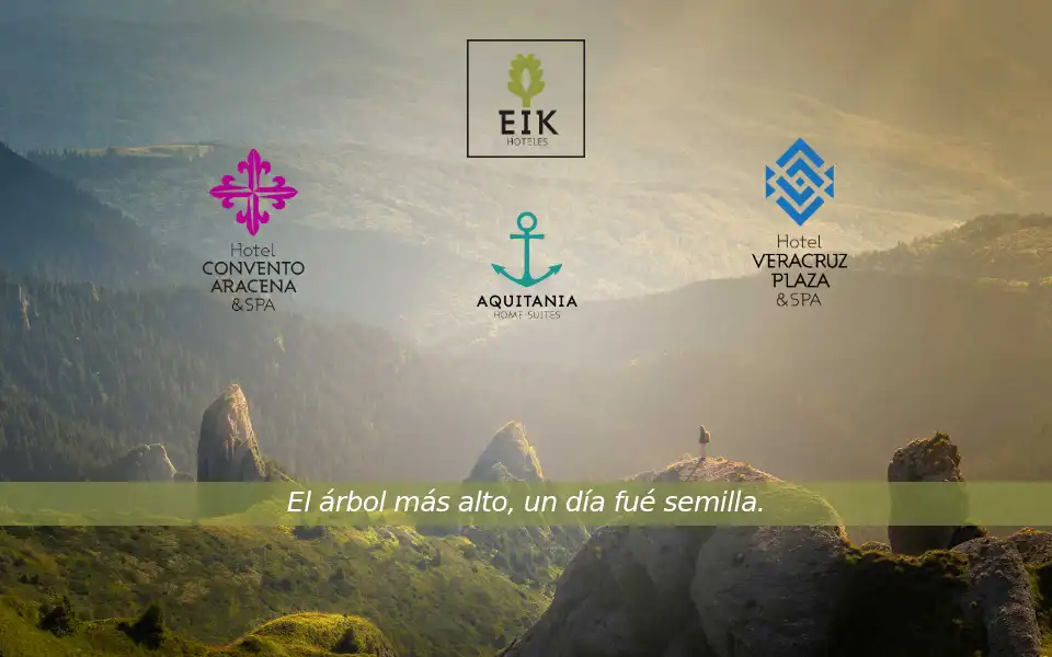 Screenshot of eikhoteles.com