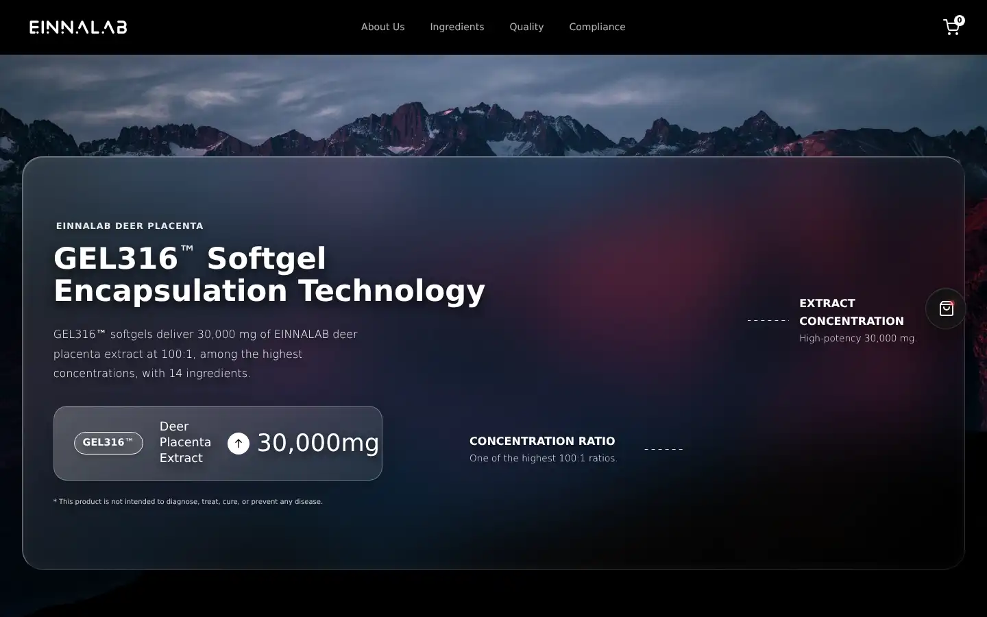Screenshot of einnalab.com