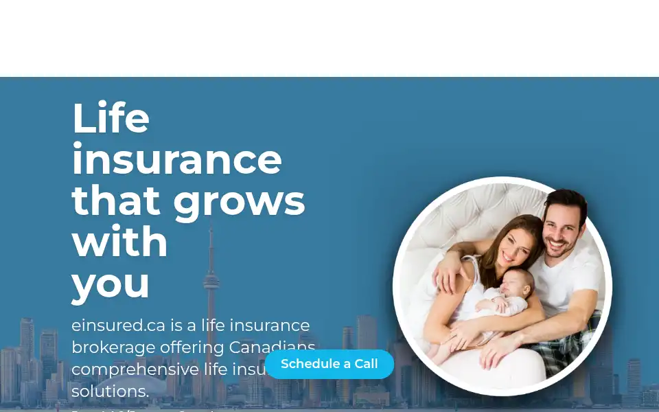 Screenshot of einsured.ca