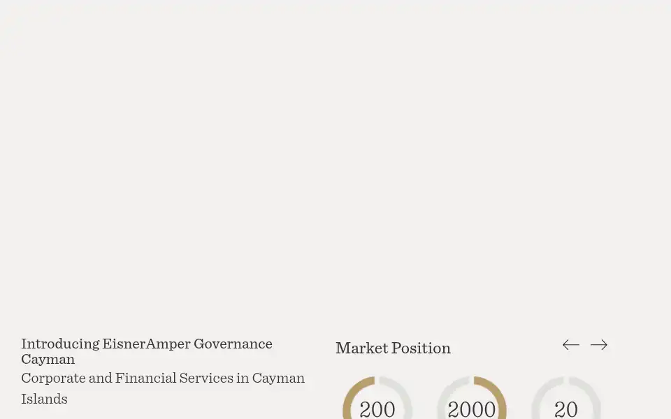 Screenshot of eisnerampergovernance.ky