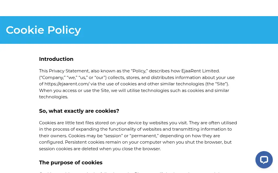 Screenshot of ejaarent.com
