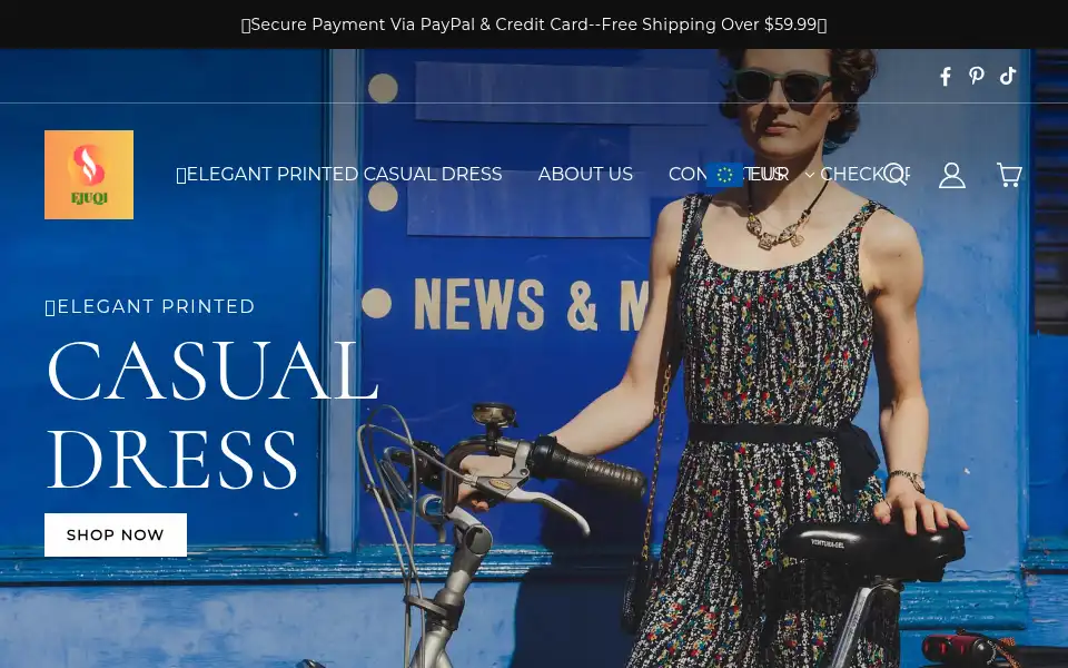 Screenshot of ejuqi.com