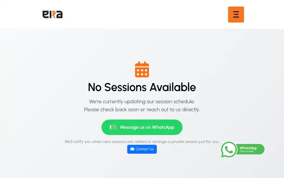 Screenshot of ekabreath.com