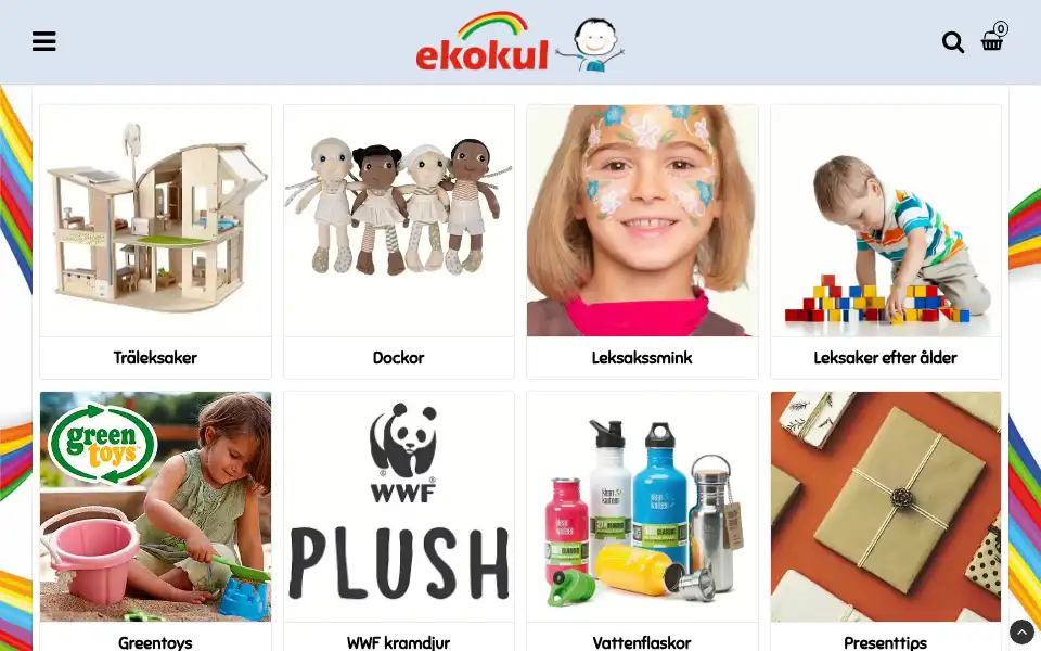 Screenshot of ekokul.se