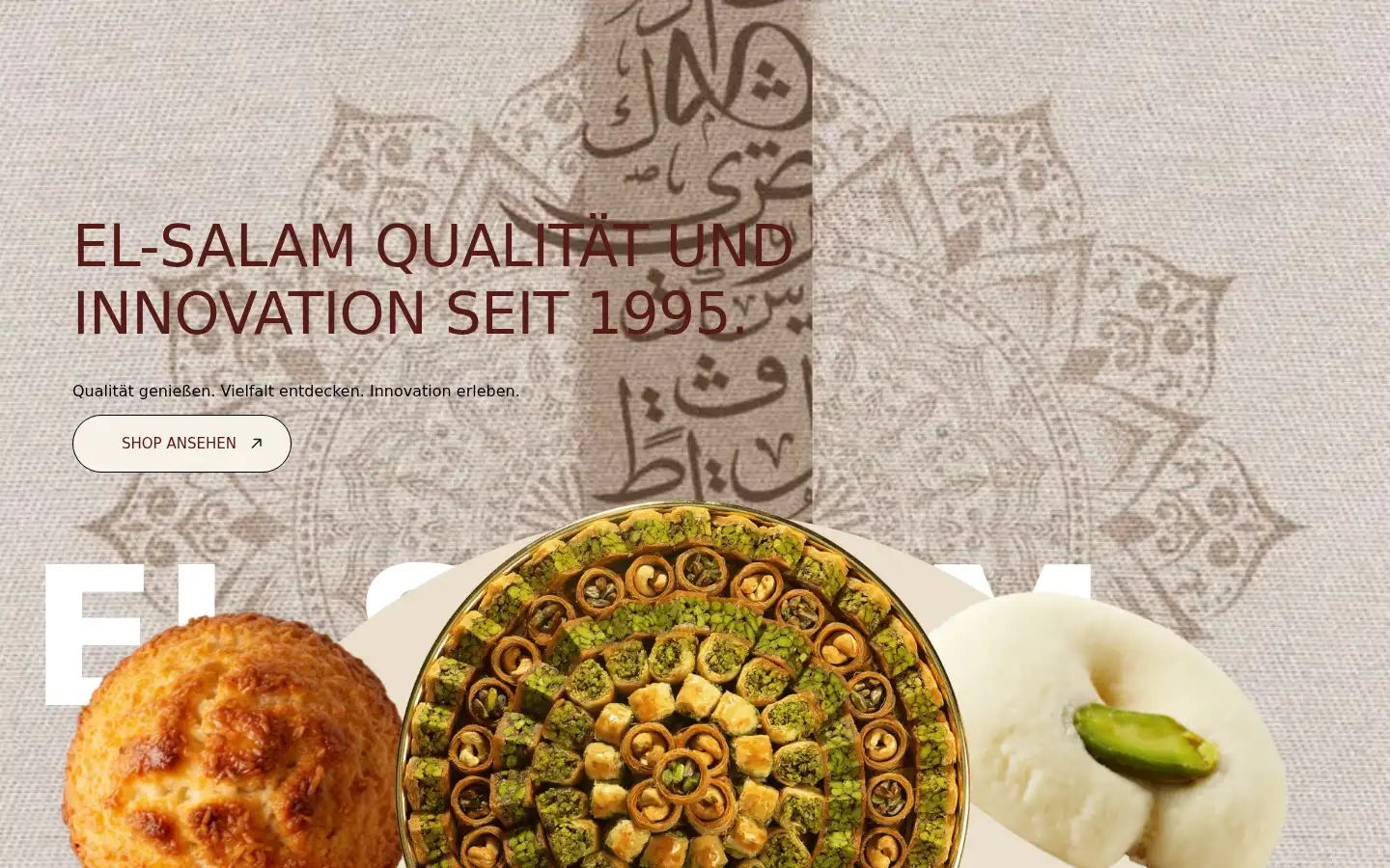 Screenshot of el-salam.com