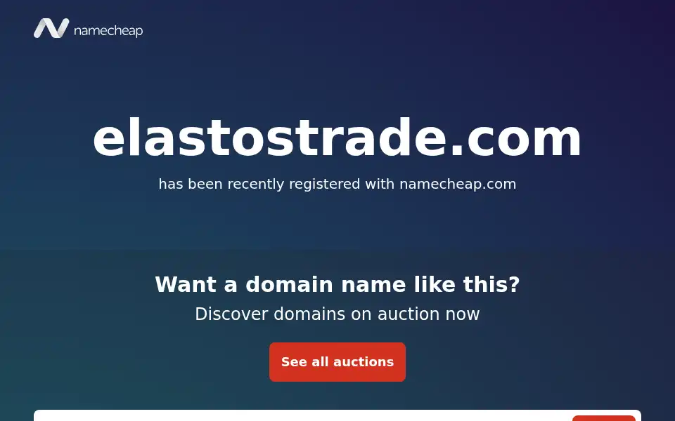 Screenshot of elastostrade.com