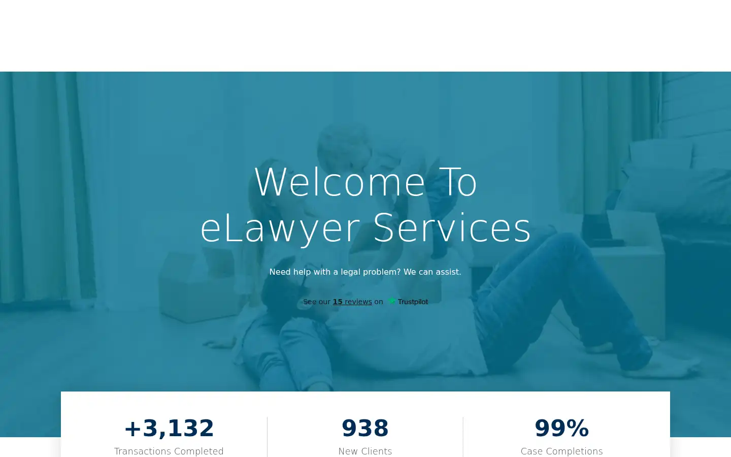 Screenshot of elawyer.services