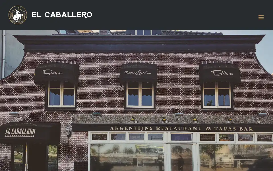 Screenshot of elcaballero.nl