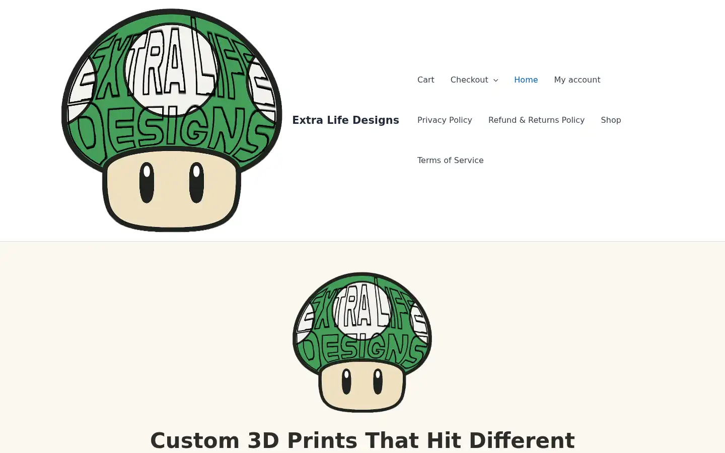 Screenshot of eld3d.shop