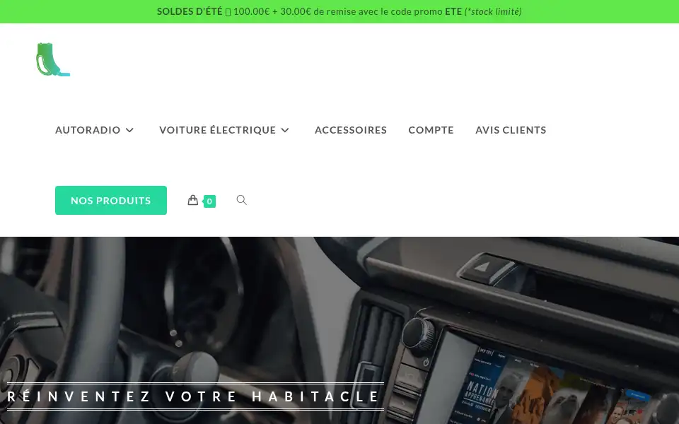 Screenshot of elect-road.fr