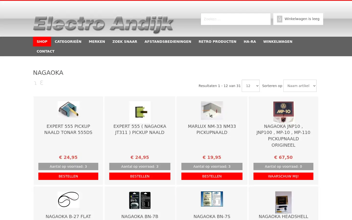 Screenshot of electro-andijk.nl