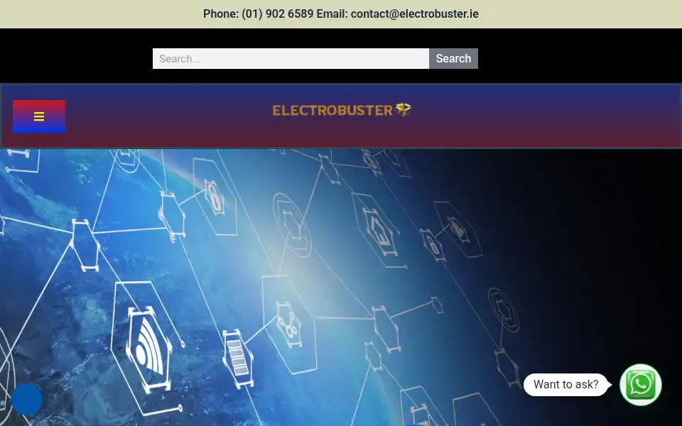 Screenshot of electrobuster.ie