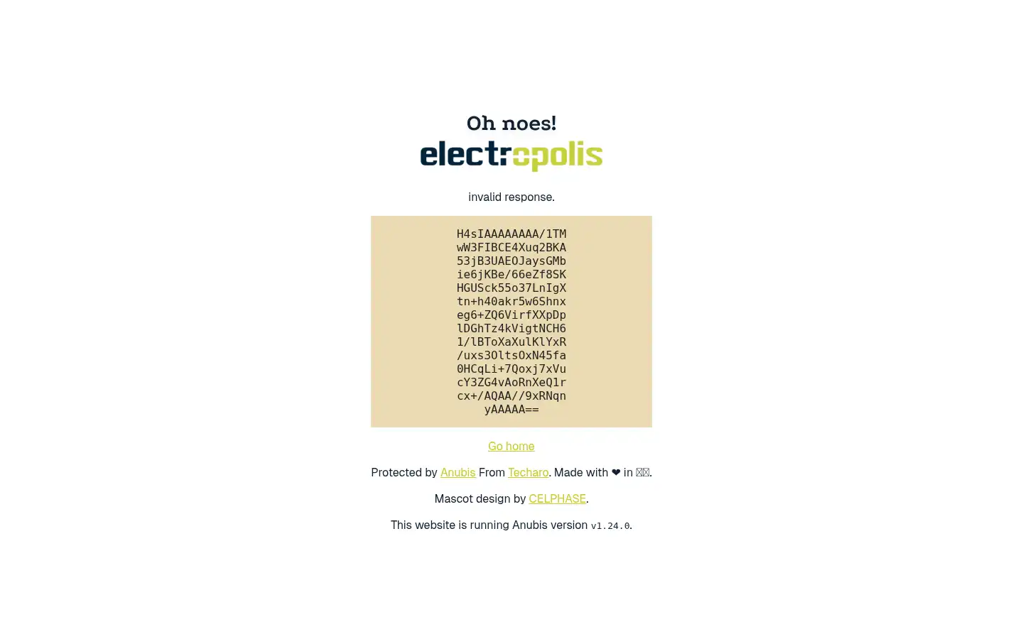 Screenshot of electropolis.es