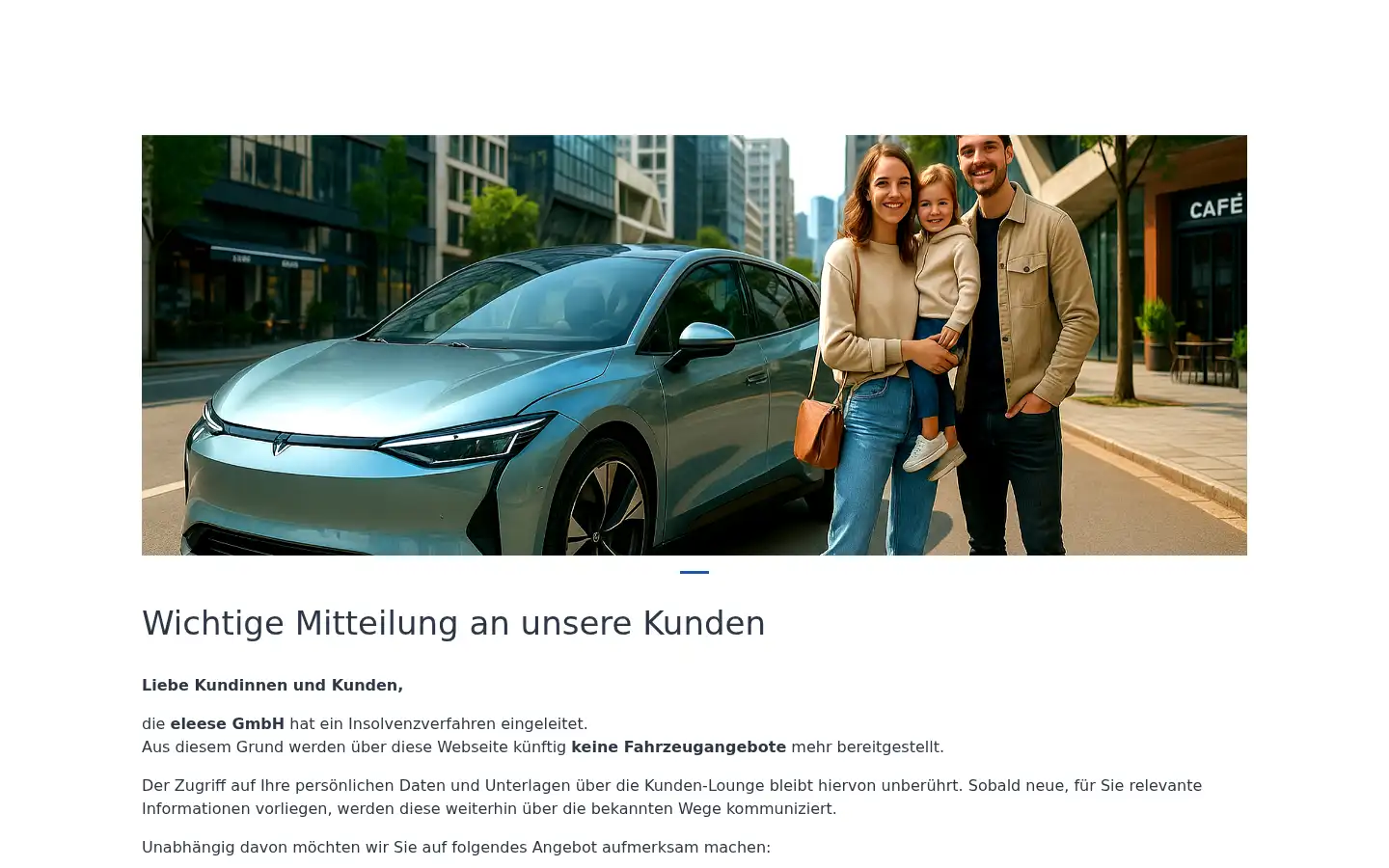 Screenshot of eleese.jetzt