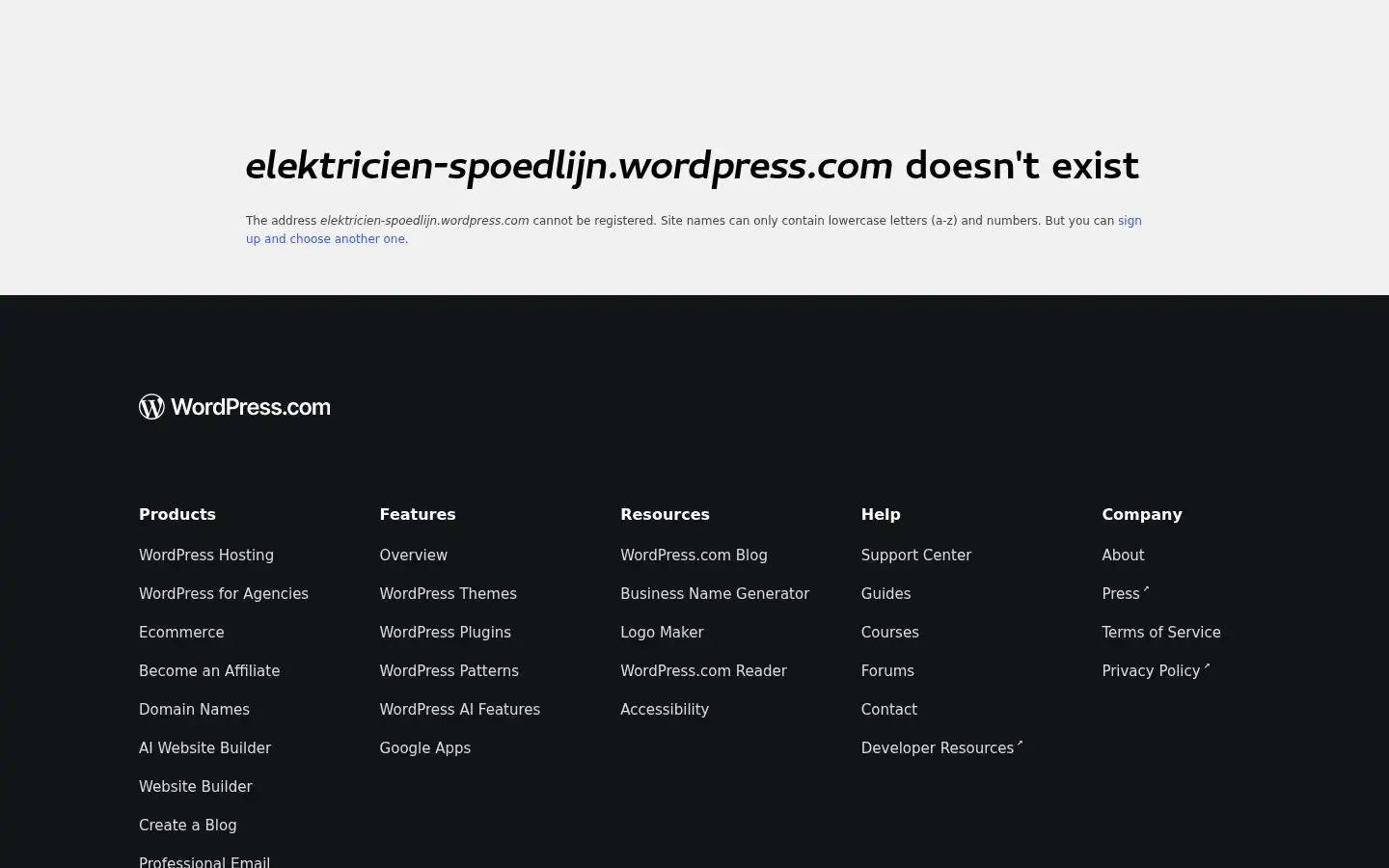 Screenshot of elektricien-spoedlijn.nl