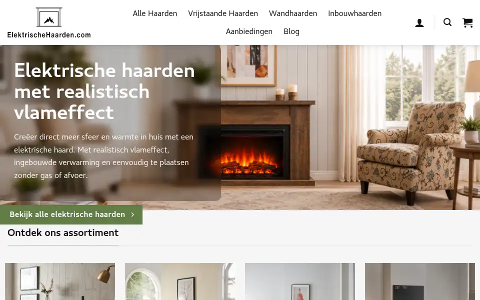 Screenshot of elektrischehaarden.com