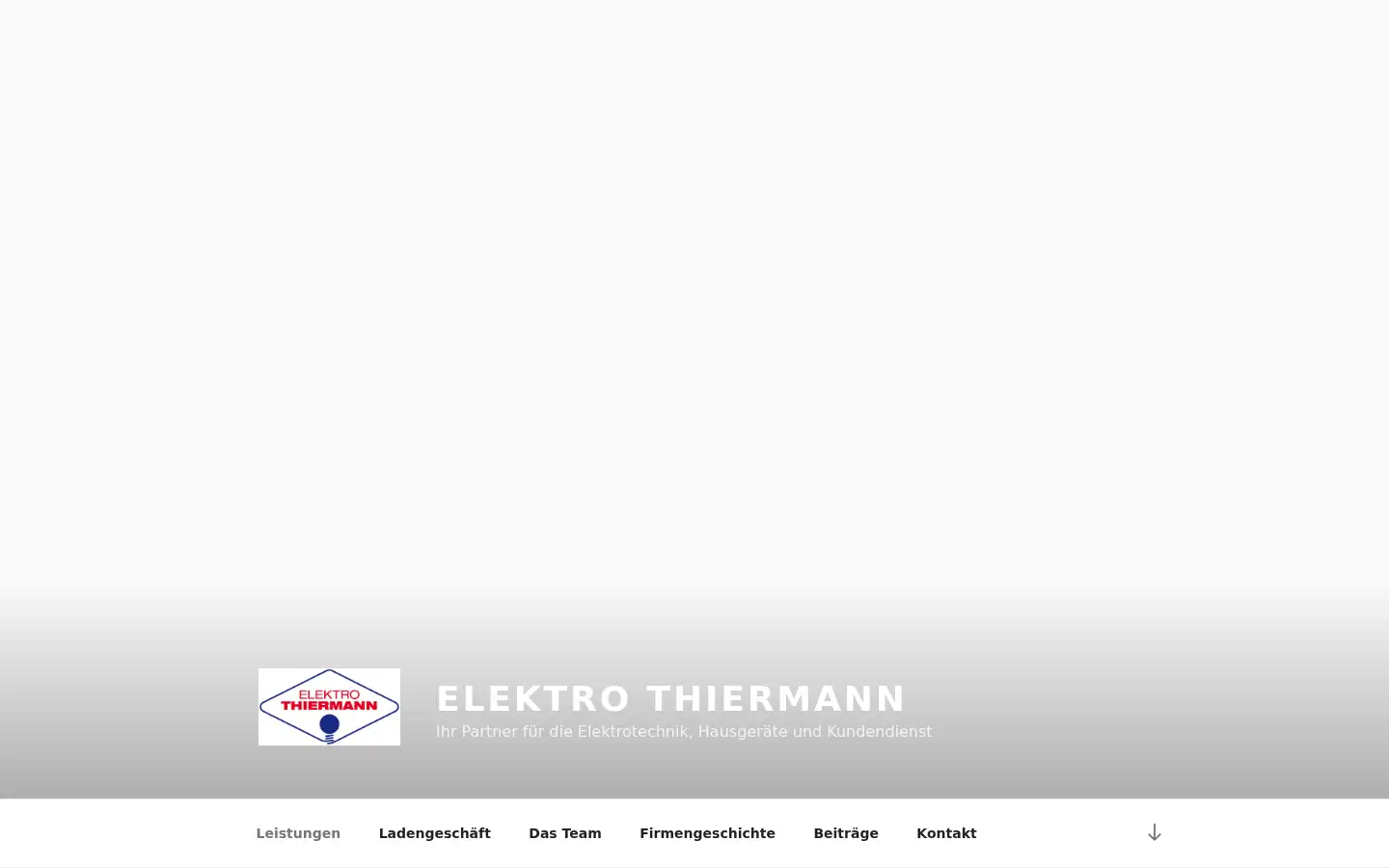 Screenshot of elektro-thiermann.de