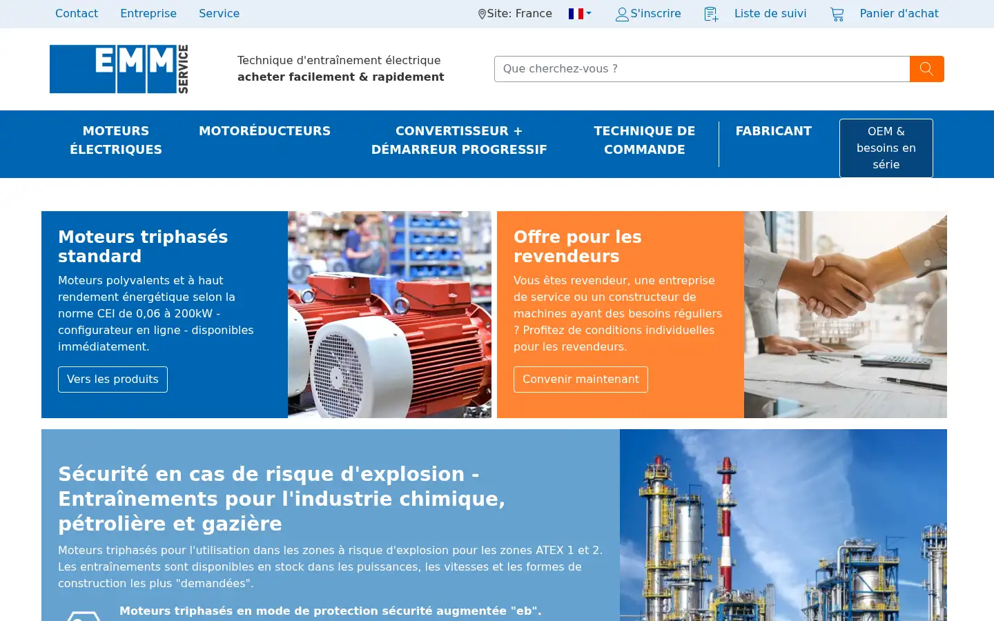 Screenshot of elektromotorenmarkt.de