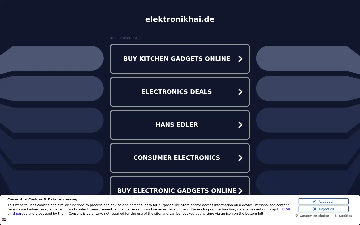Screenshot of elektronikhai.de