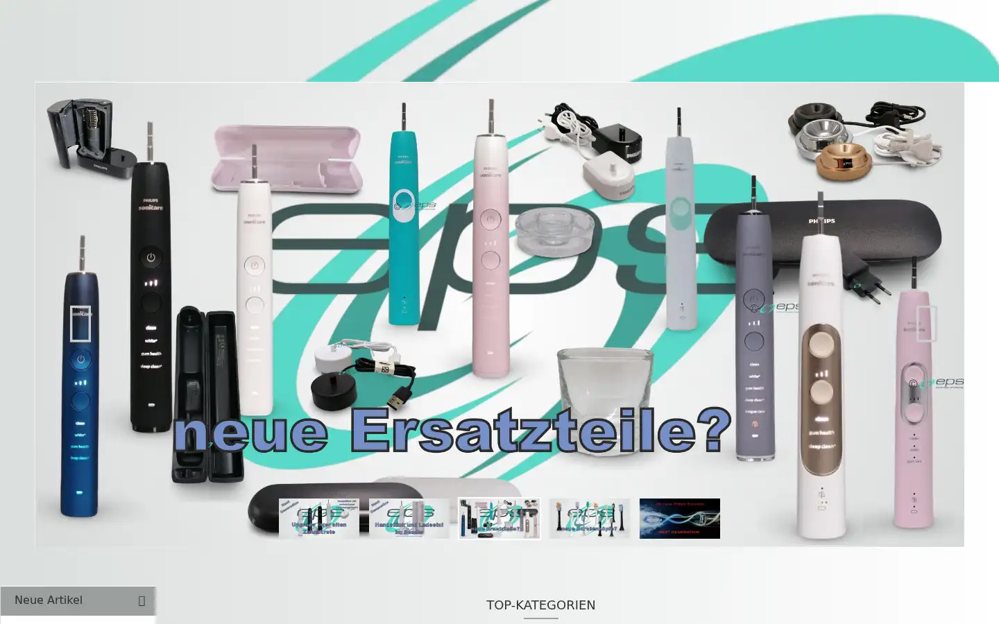 Screenshot of elektropowershop.de