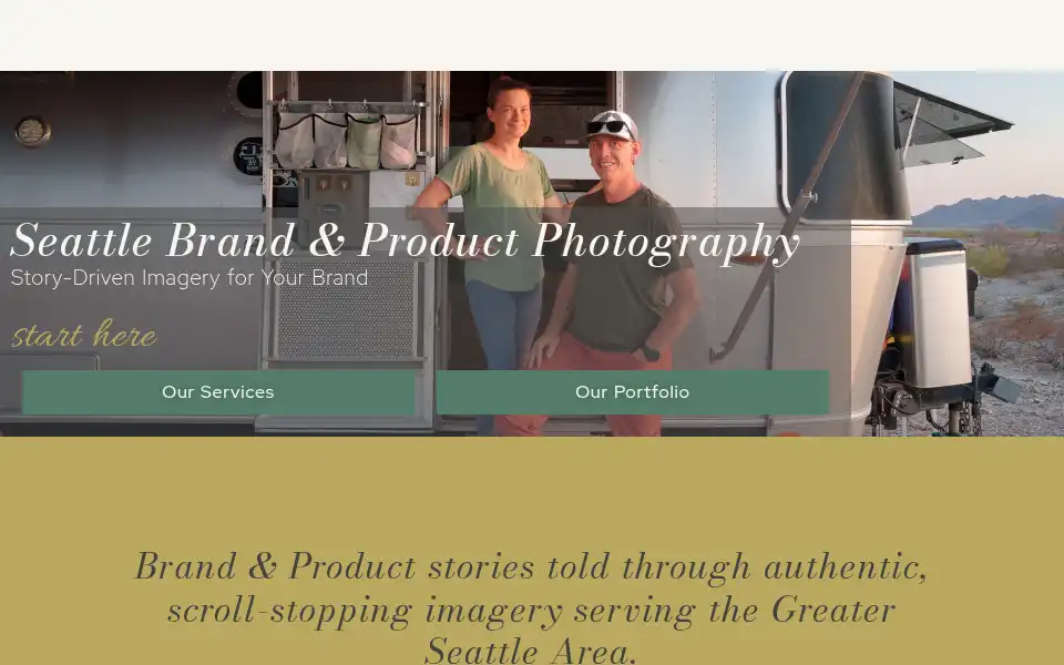 Screenshot of elementalbrandphoto.com