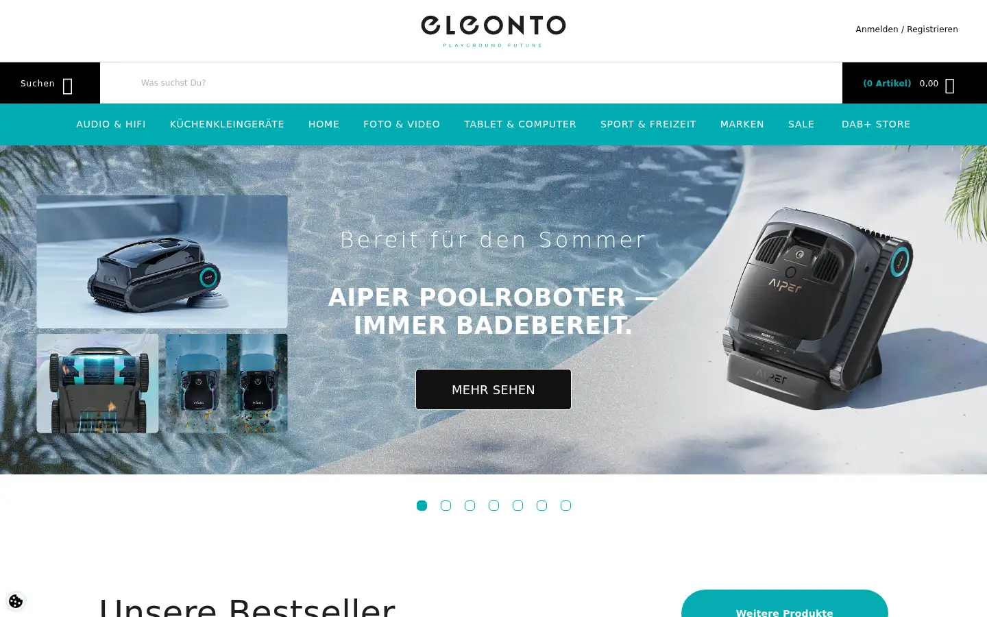 Screenshot of eleonto.com