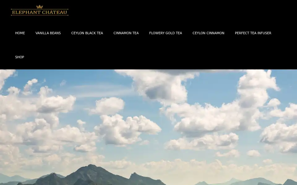 Screenshot of elephantchateau.com