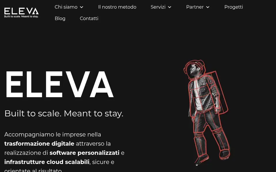 Screenshot of eleva.it