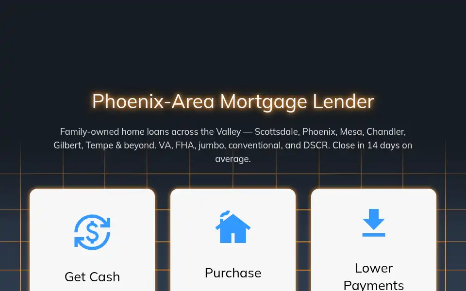 Screenshot of elevated.loans