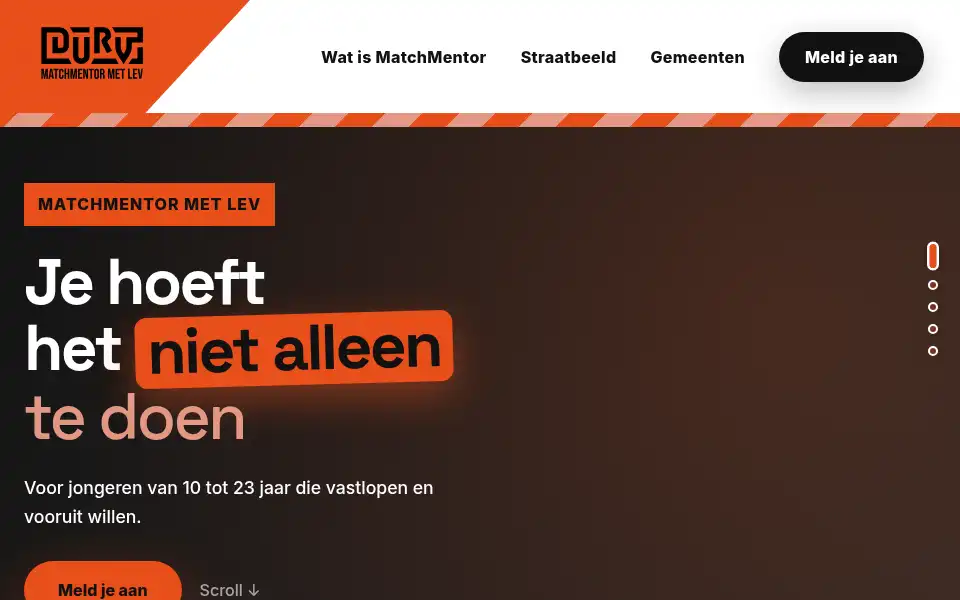 Screenshot of elevatejourney.nl