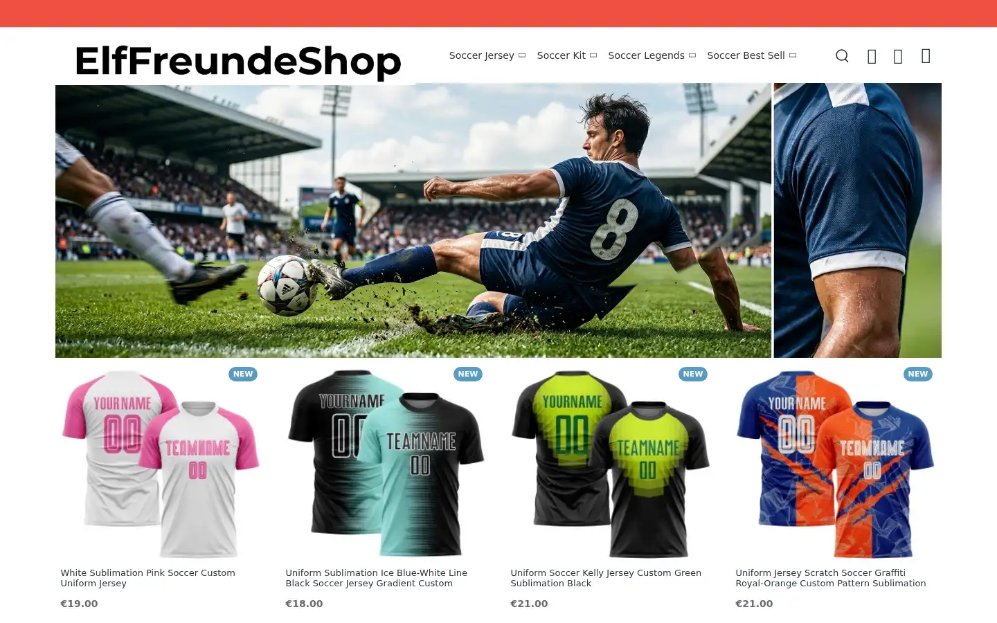 Screenshot of elffreundeshop.de