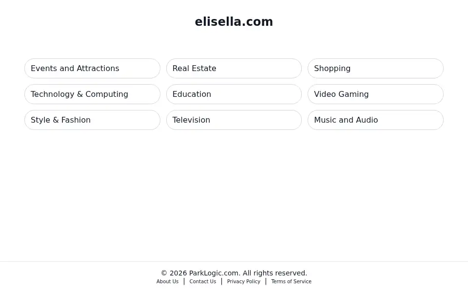 Screenshot of elisella.com