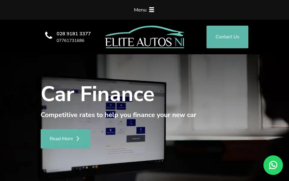 Screenshot of eliteautosni.co.uk