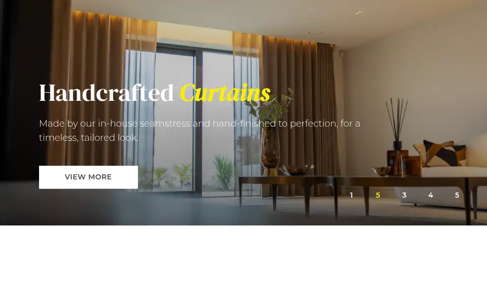 Screenshot of eliteblinds.co.uk