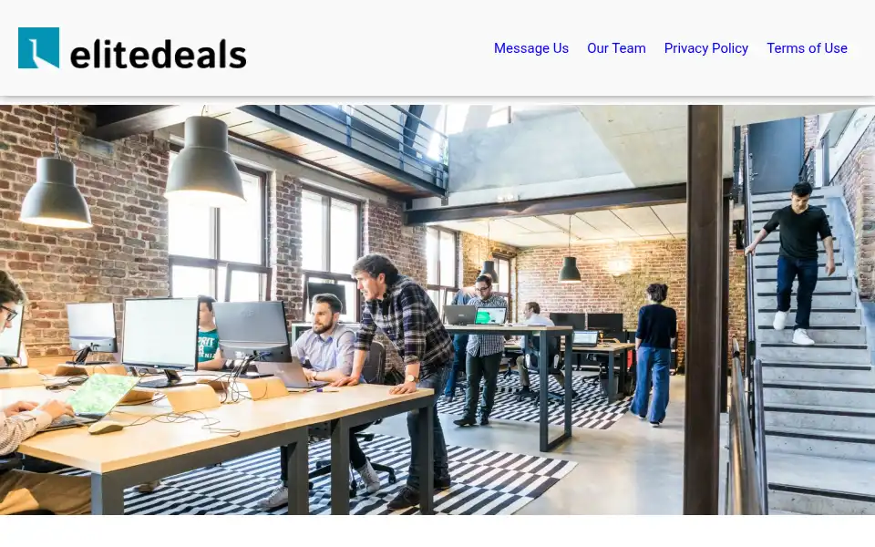 Screenshot of elitedeals.co.uk
