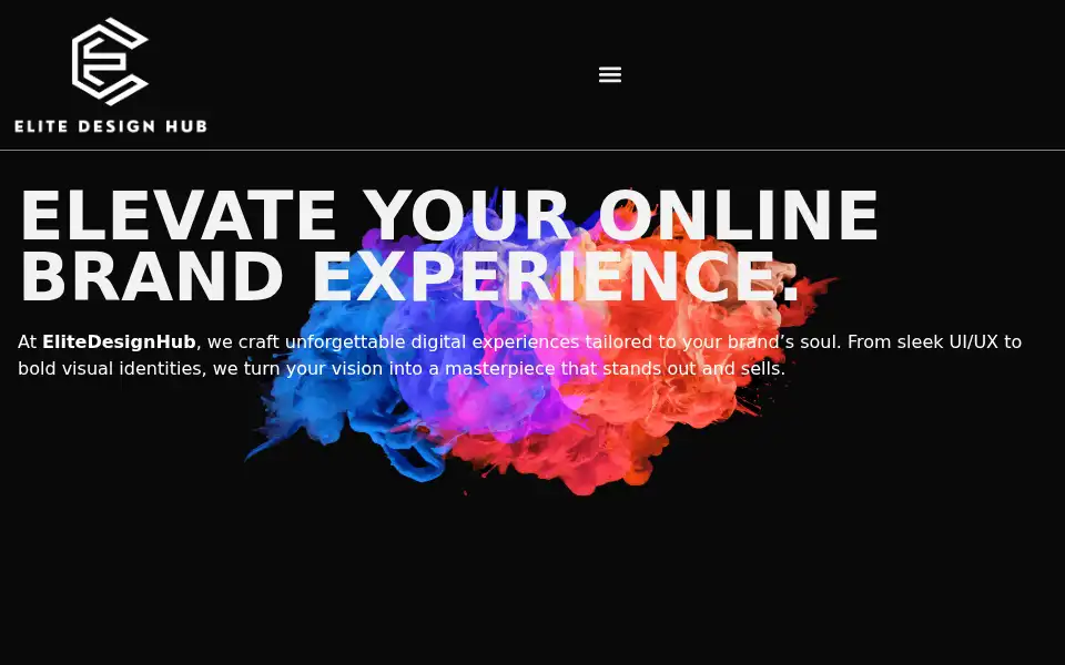 Screenshot of elitedesignshub.com