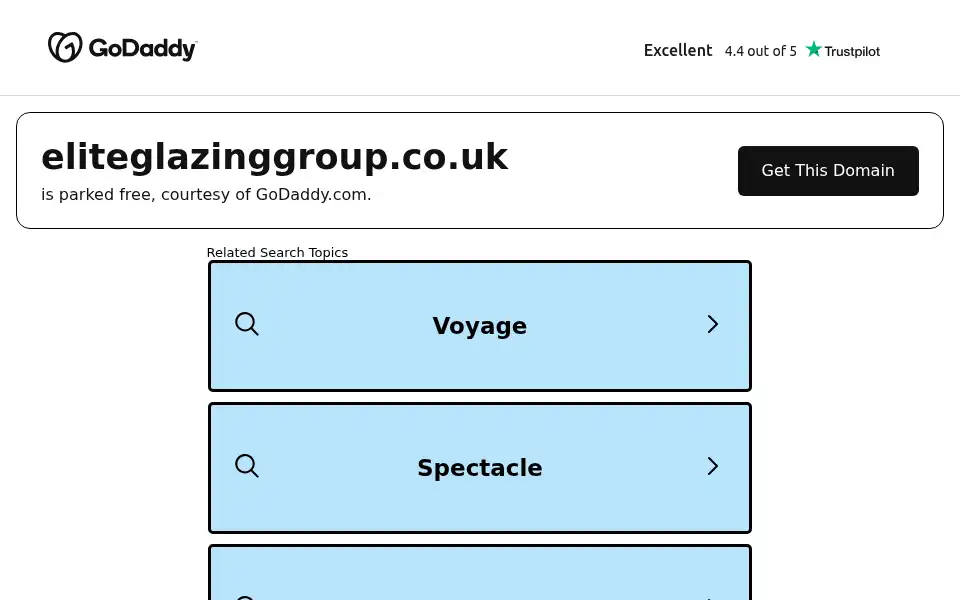 Screenshot of eliteglazinggroup.co.uk