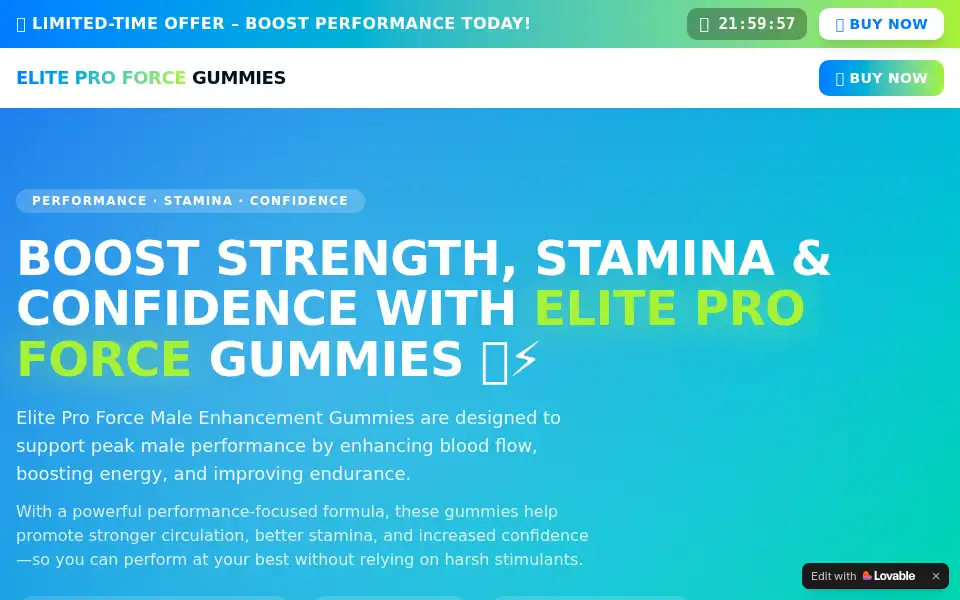 Screenshot of elitepro-force.lovable.app