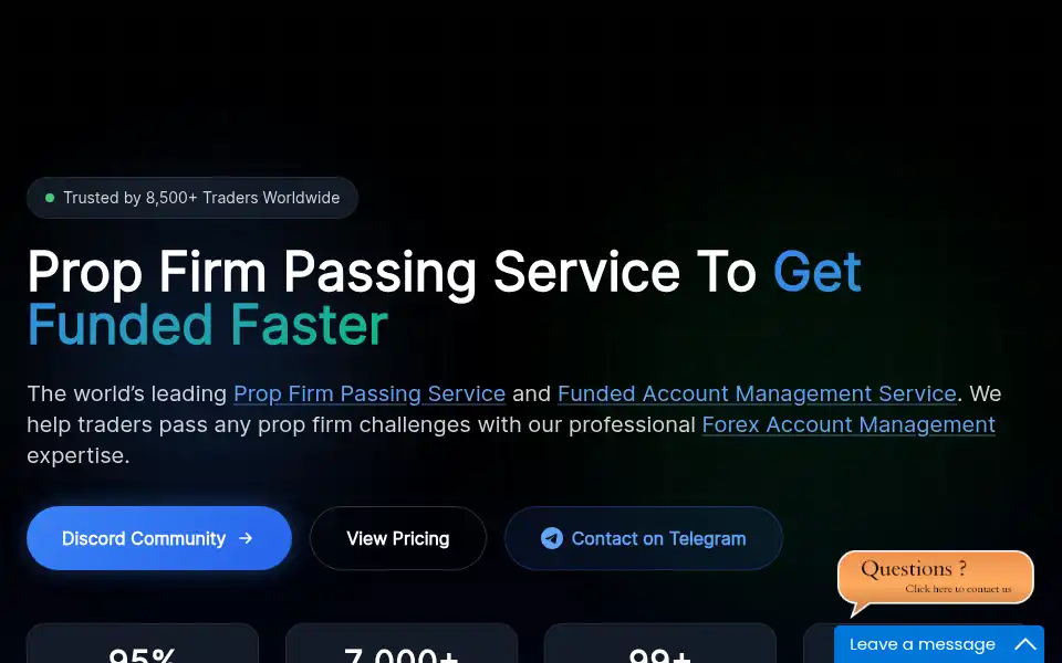 Screenshot of eliteproppasser.com