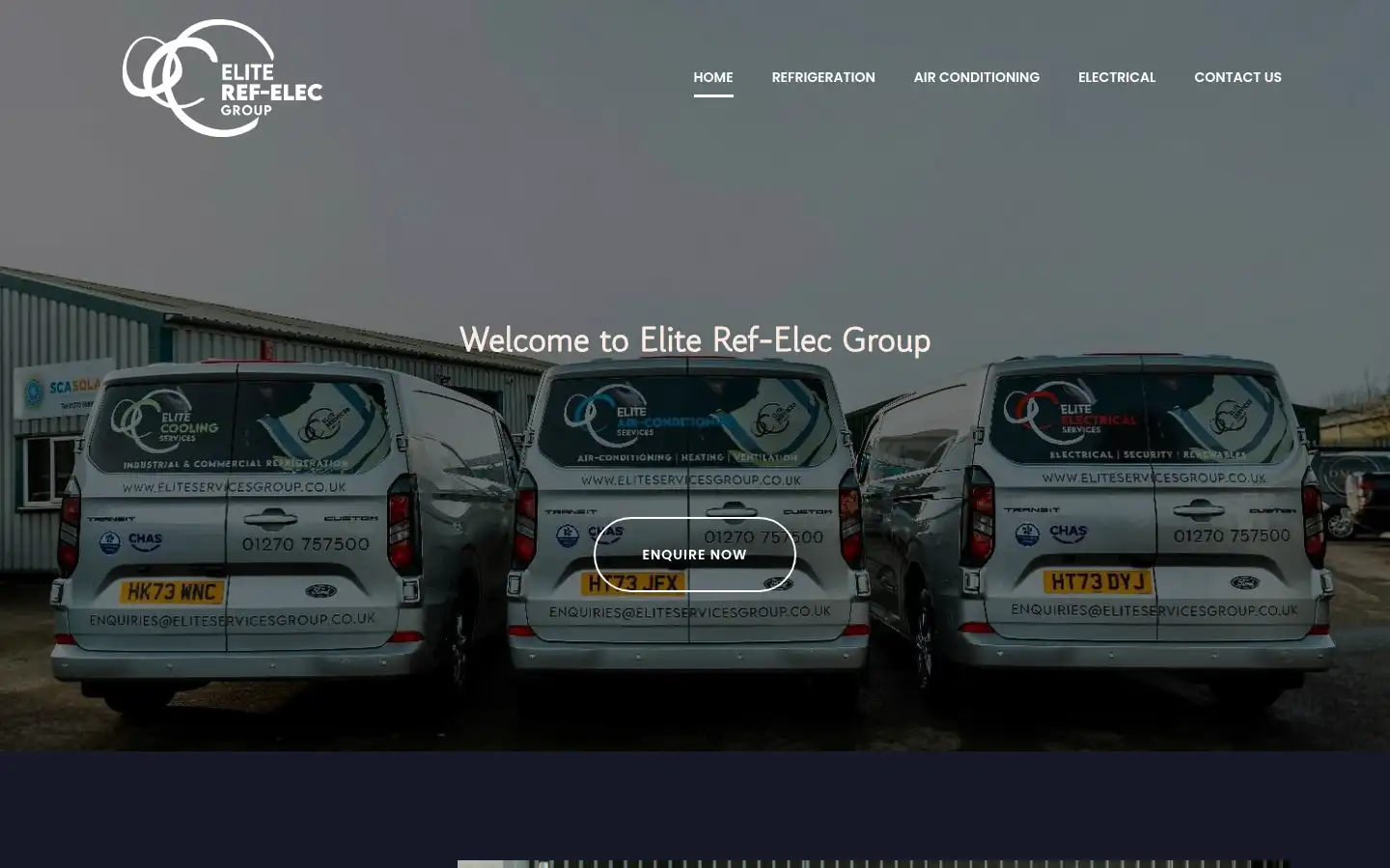 Screenshot of eliteservicesgroup.co.uk